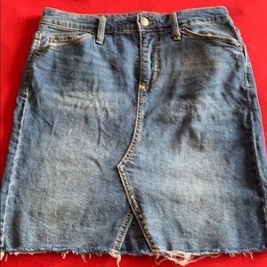 Denim skirt